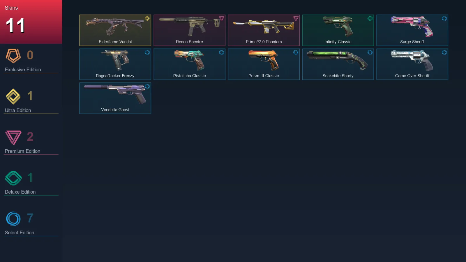 EU | Lv142 | Unranked | 11 Skin | 22 Agent | 65 Buddy — Valorant account