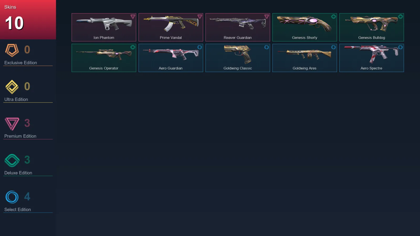 EU | Lv63 | Unranked | 10 Skin | 14 Agent | 25 Buddy