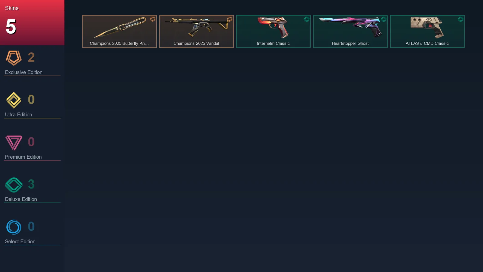 AP | Lv78 | Unranked | 5 Skin | 23 Agent | 17 Buddy