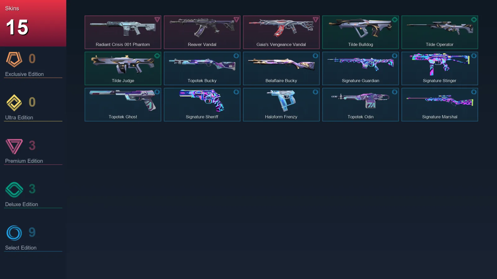 EU | Lv27 | Unranked | 15 Skin | 8 Agent | 16 Buddy