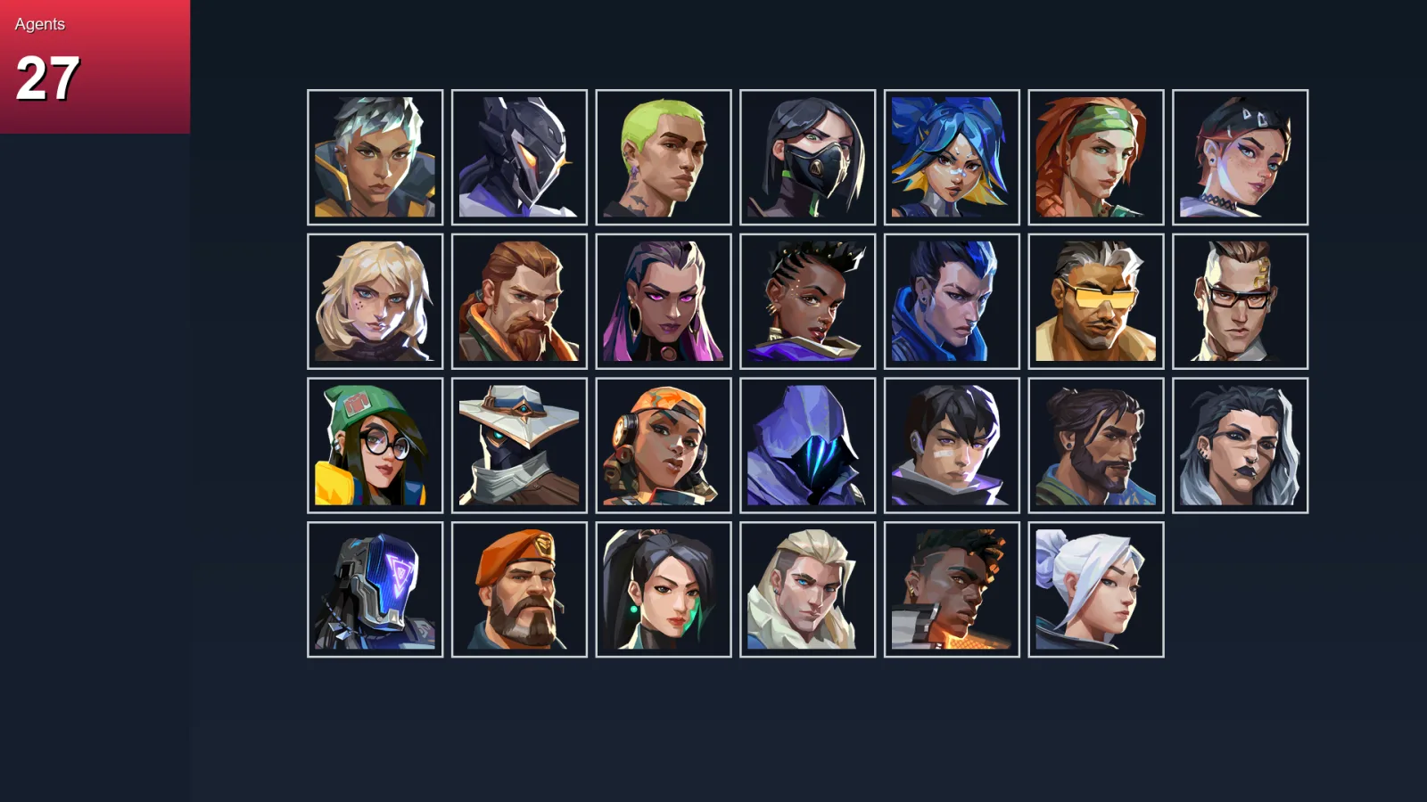 AP | Lv291 | Unranked | 20 Skin | 27 Agent | 89 Buddy