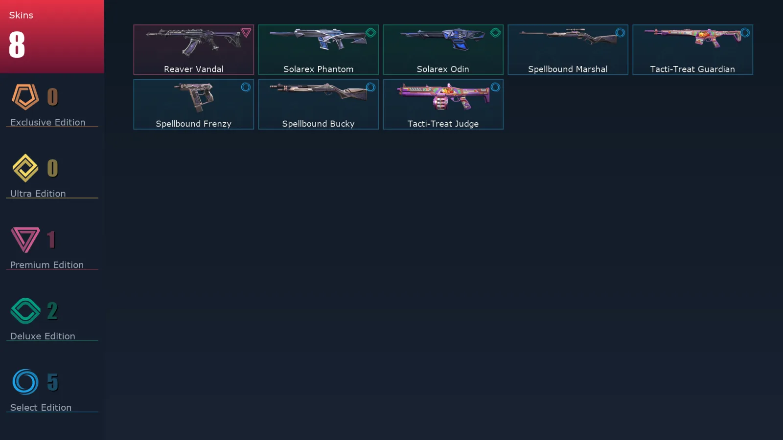 [Valorant] | EU | Level 39 | 12 Agents | 8 Skins