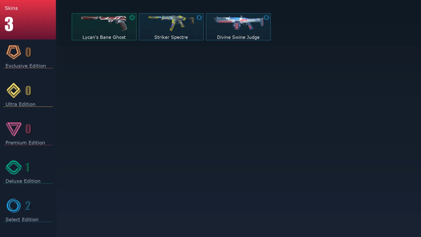 [Valorant] | EU | Level 7 | 6 Agents | 3 Skins