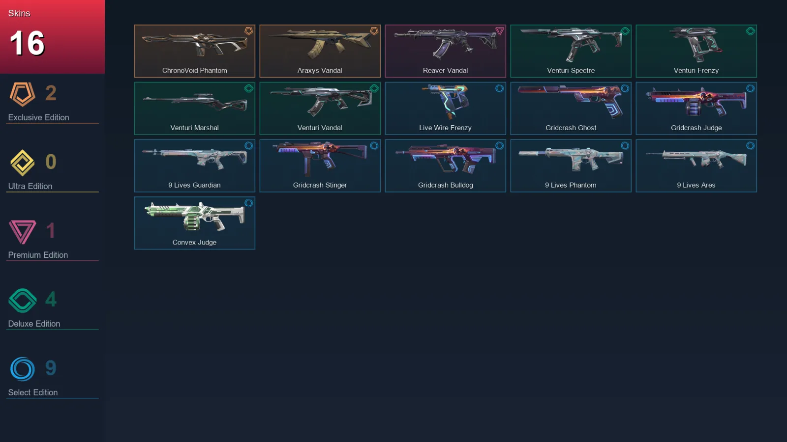 LA | Lv52 | Unranked | 16 Skin | 11 Agent | 26 Buddy — Valorant account
