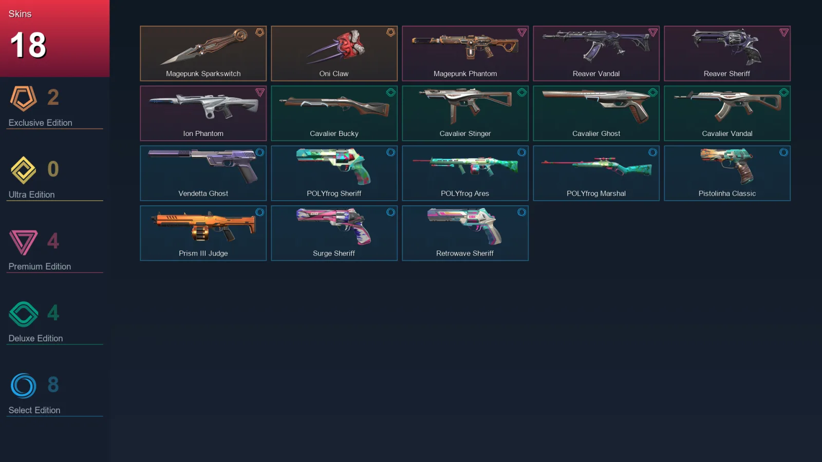 EU | Lv80 | Unranked | 18 Skin | 21 Agent | 44 Buddy — Valorant account