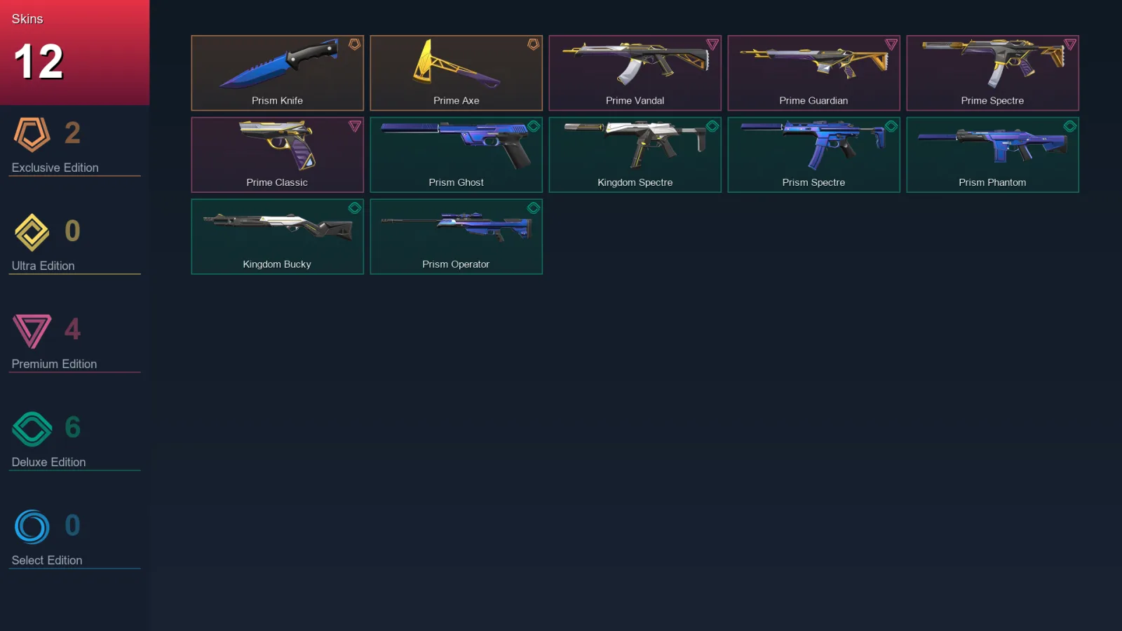 NA | Lv3 | Unranked | 12 Skin | 7 Agent | 16 Buddy — Valorant account