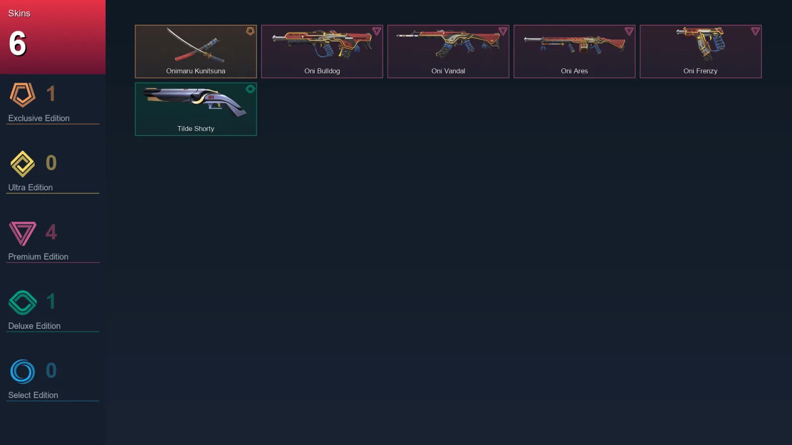 EU | Lv80 | Unranked | 6 Skin | 25 Agent | 26 Buddy