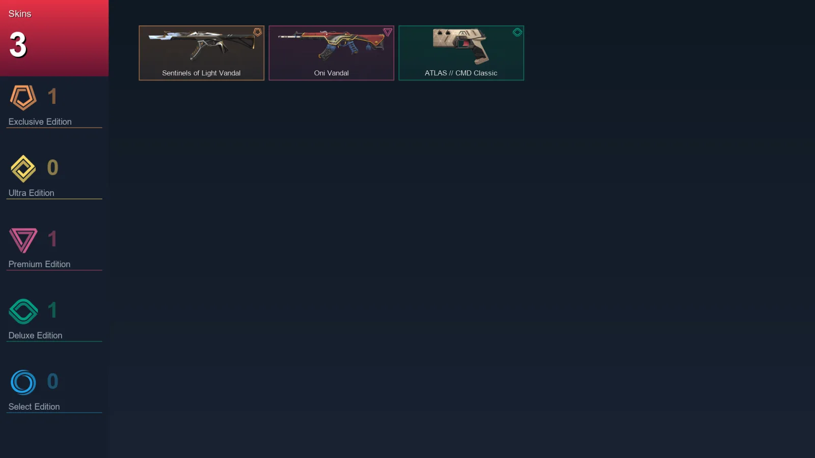 EU | Lv58 | Unranked | 3 Skin | 13 Agent | 24 Buddy