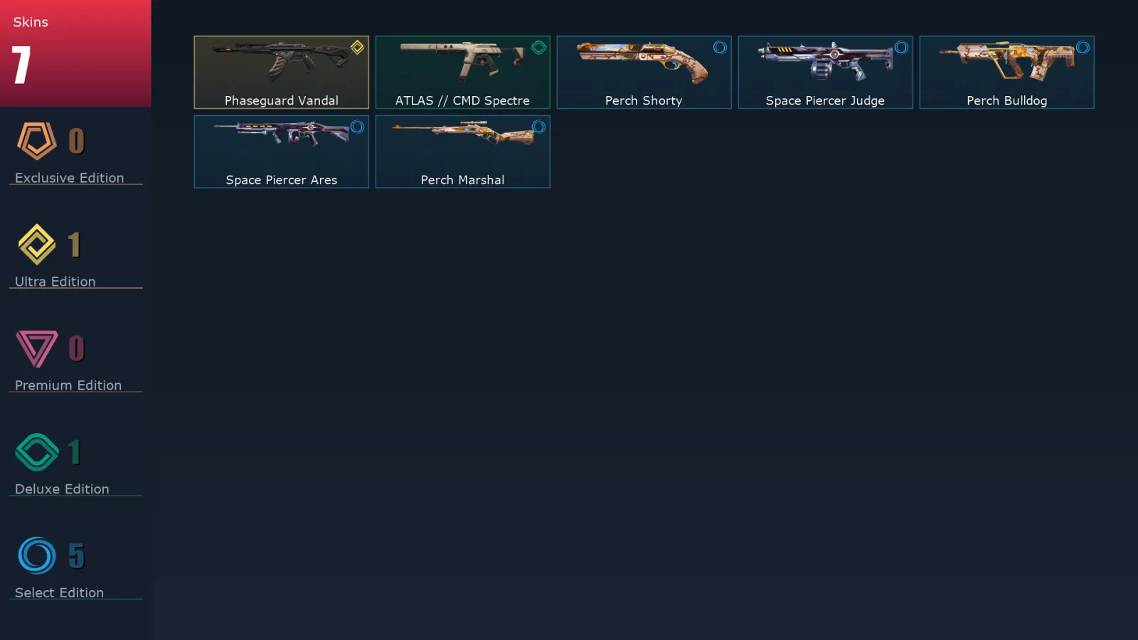 [Valorant] | EU | Level 14 | 7 Agents | 7 Skins