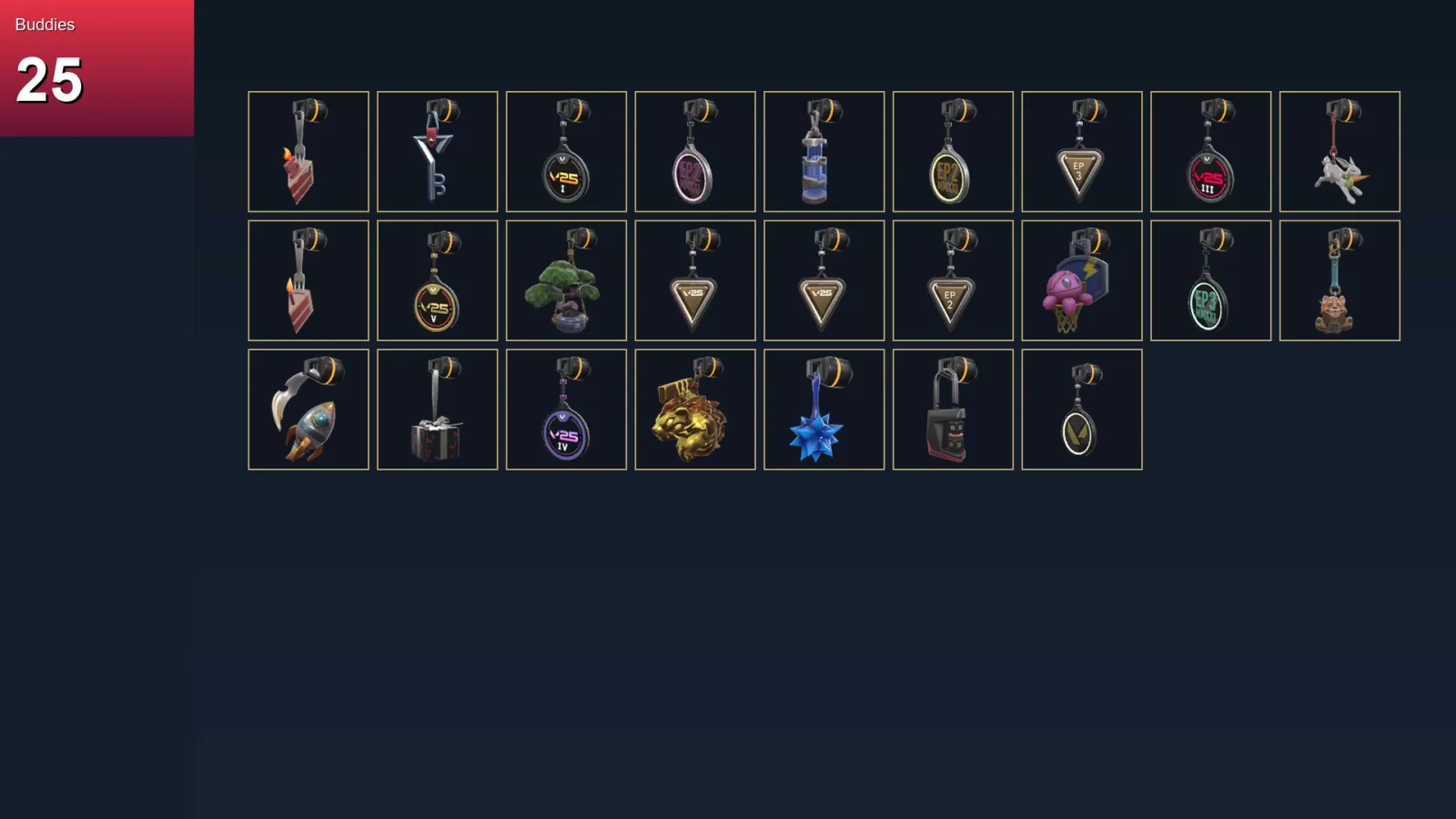 EU | Lv49 | Unranked | 9 Skin | 16 Agent | 25 Buddy