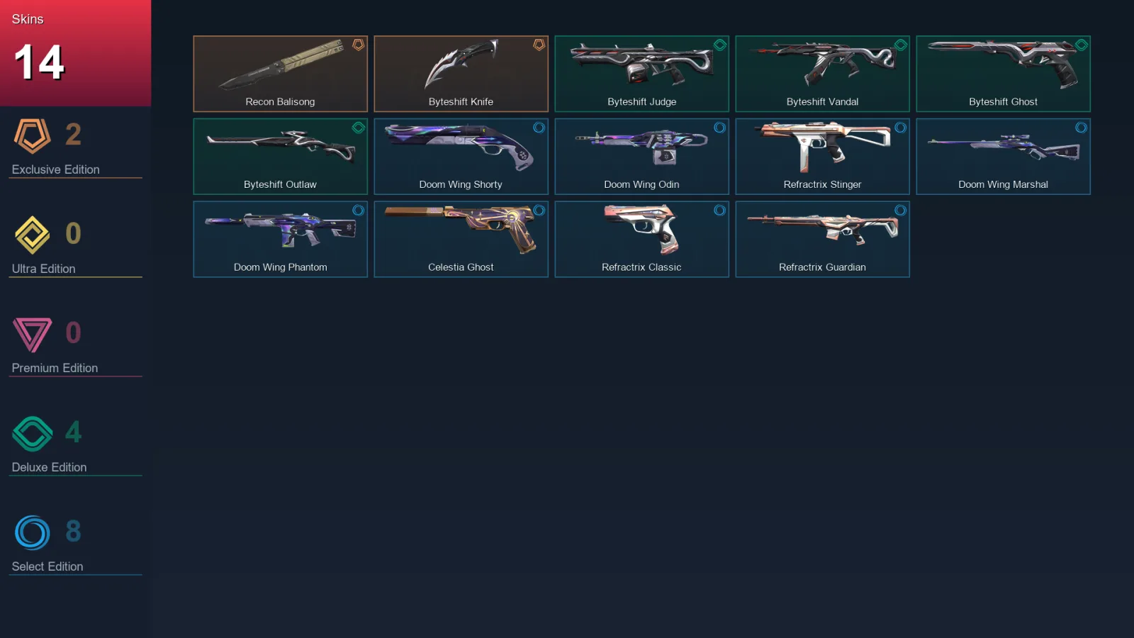 LA | Lv52 | Unranked | 14 Skin | 19 Agent | 20 Buddy — Valorant account