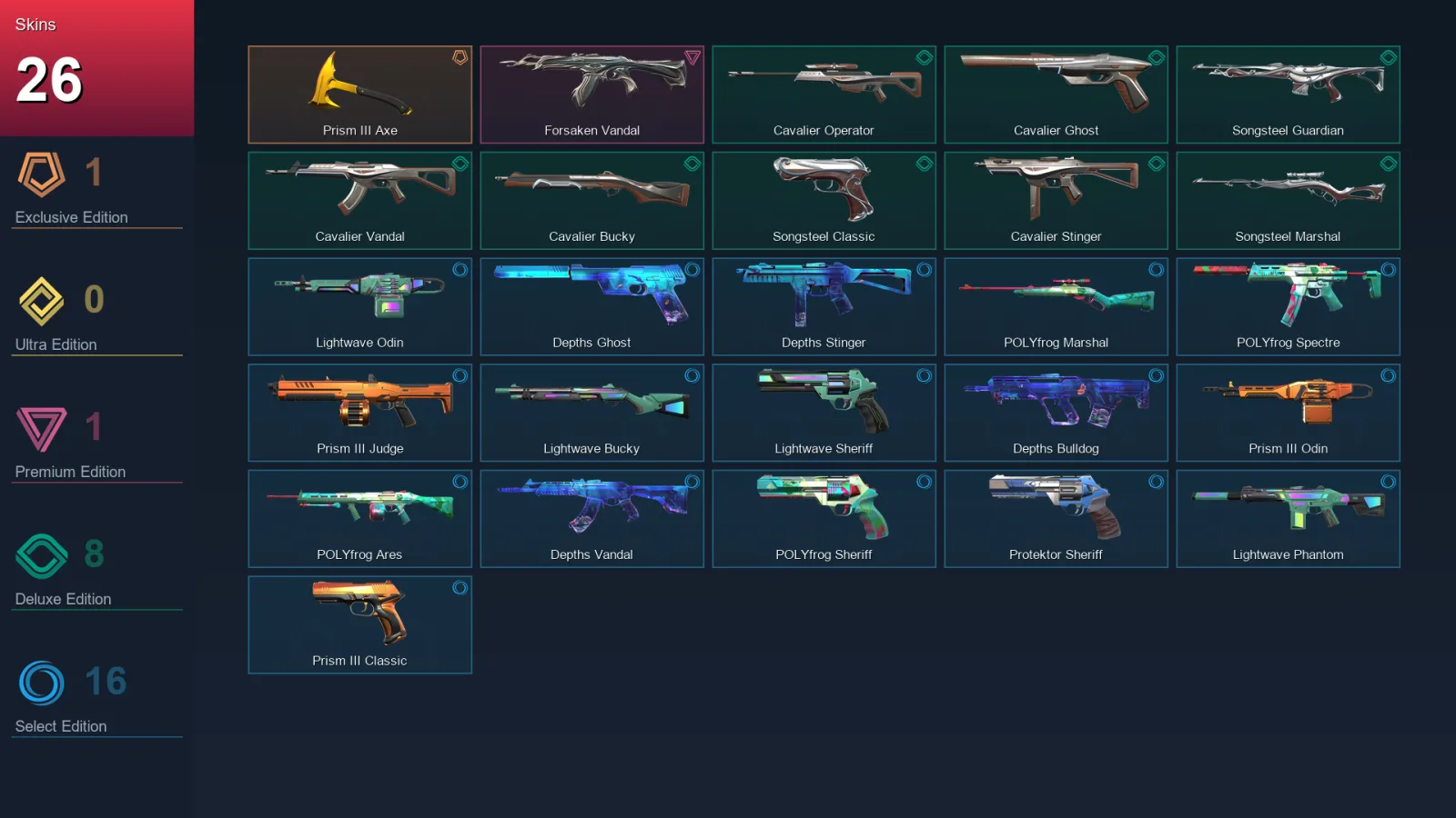 BR | Lv60 | Unranked | 26 Skin | 19 Agent | 44 Buddy