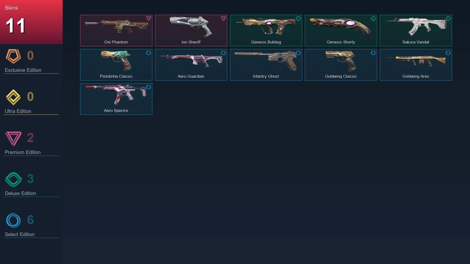 AP | Lv79 | Unranked | 11 Skin | 23 Agent | 51 Buddy