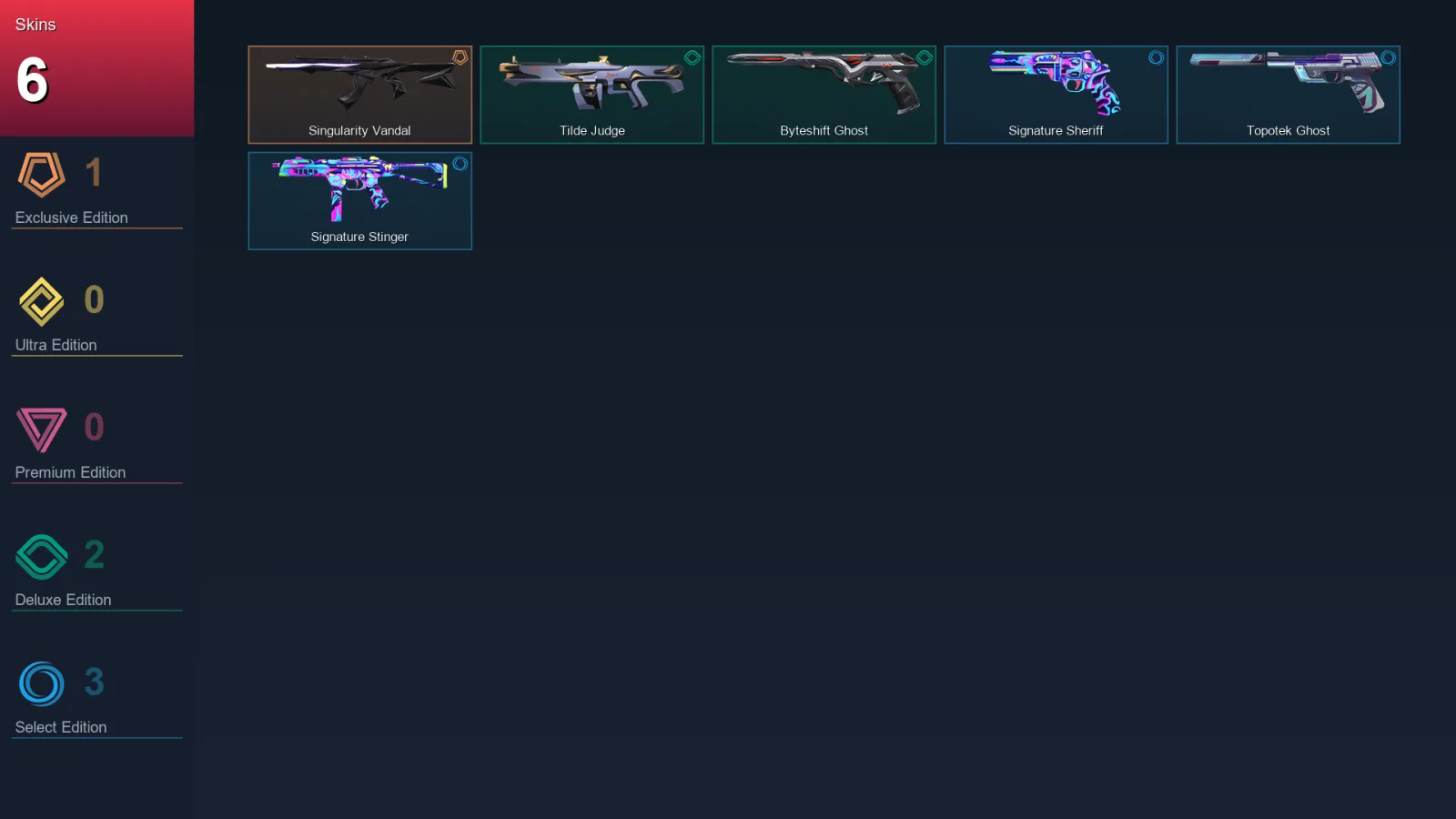 EU | Lv53 | Unranked | 6 Skin | 18 Agent | 29 Buddy