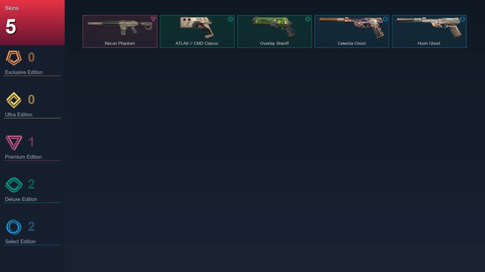 EU | Lv98 | Unranked | 5 Skin | 23 Agent | 45 Buddy — Valorant account