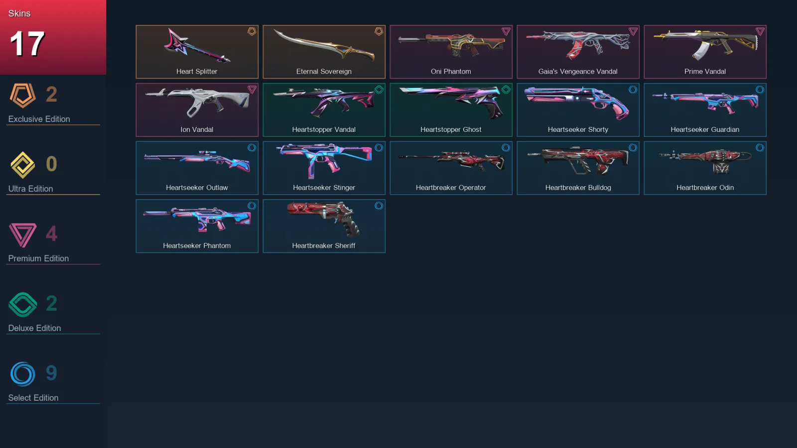 AP | Lv30 | Unranked | 17 Skin | 11 Agent | 15 Buddy