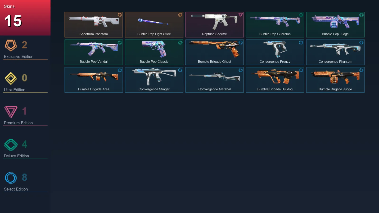 AP | Lv55 | Unranked | 15 Skin | 15 Agent | 14 Buddy — Valorant account