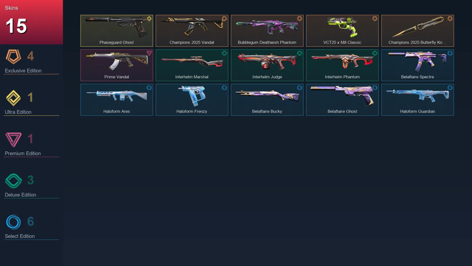 EU | Lv27 | Unranked | 15 Skin | 8 Agent | 17 Buddy — Valorant account
