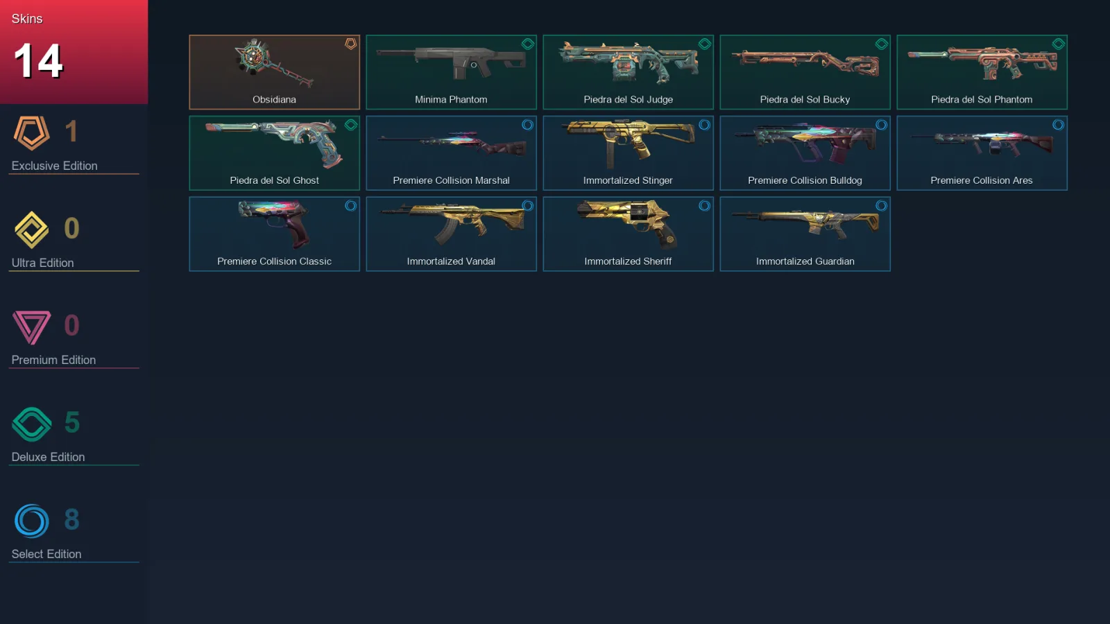 AP | Lv49 | Unranked | 14 Skin | 14 Agent | 22 Buddy