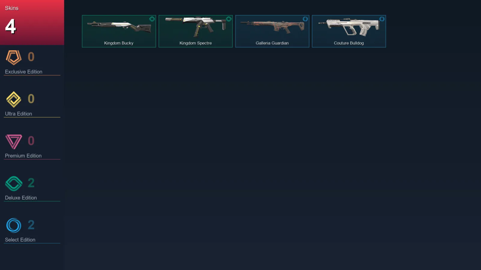 EU | Lv11 | Unranked | 4 Skin | 7 Agent | 7 Buddy