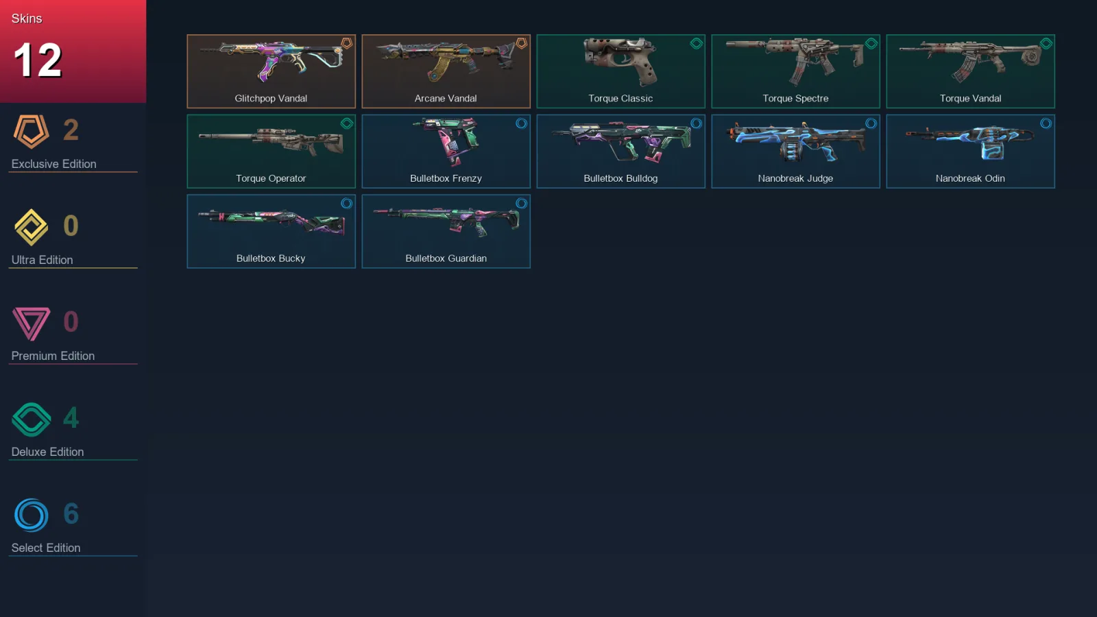 AP | Lv36 | Unranked | 12 Skin | 12 Agent | 21 Buddy — Valorant account