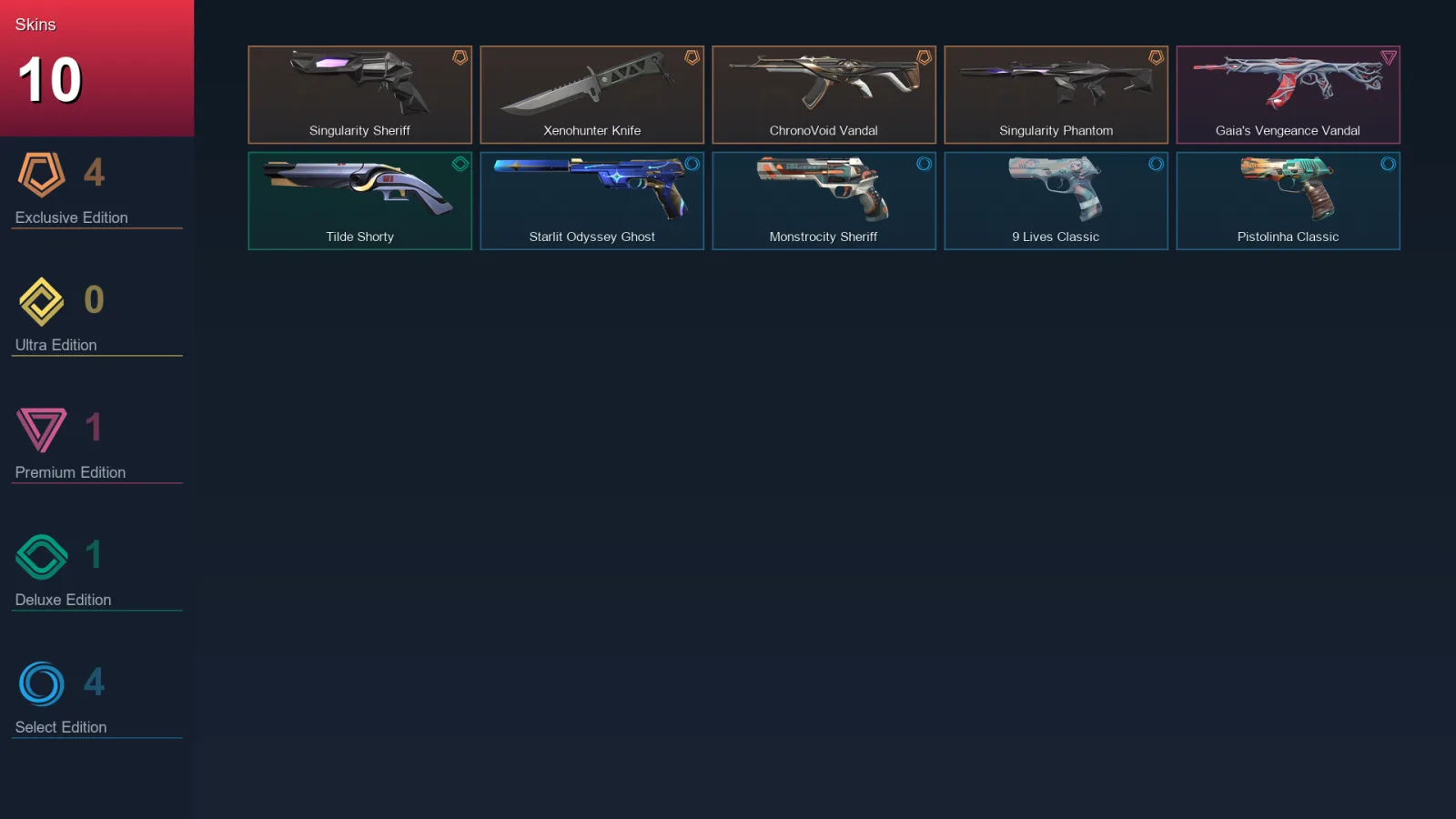 EU | Lv113 | Unranked | 10 Skin | 20 Agent | 34 Buddy