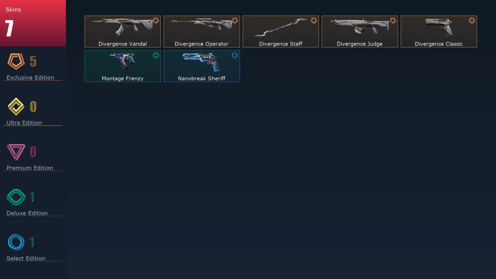 [Valorant] | EU | Level 60 | 21 Agents | 7 Skins