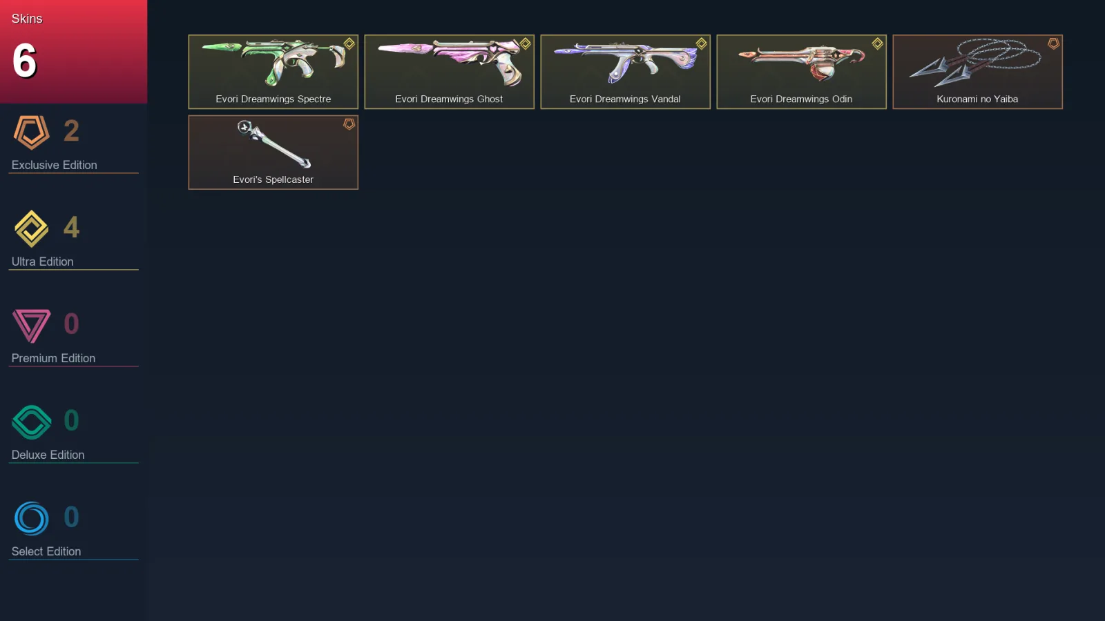 AP | Lv30 | Unranked | 6 Skin | 11 Agent | 16 Buddy