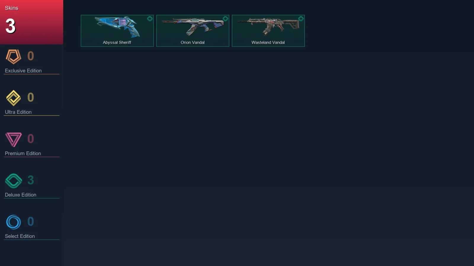 EU | Lv35 | Unranked | 3 Skin | 13 Agent | 13 Buddy — Wasteland Vandal