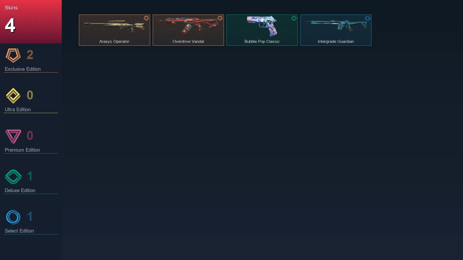 BR | Lv44 | Unranked | 4 Skin | 14 Agent | 16 Buddy — Valorant account