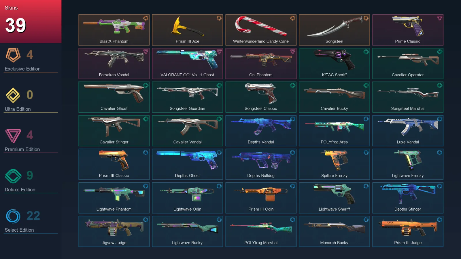 BR | Lv68 | Unranked | 39 Skin | 15 Agent | 29 Buddy