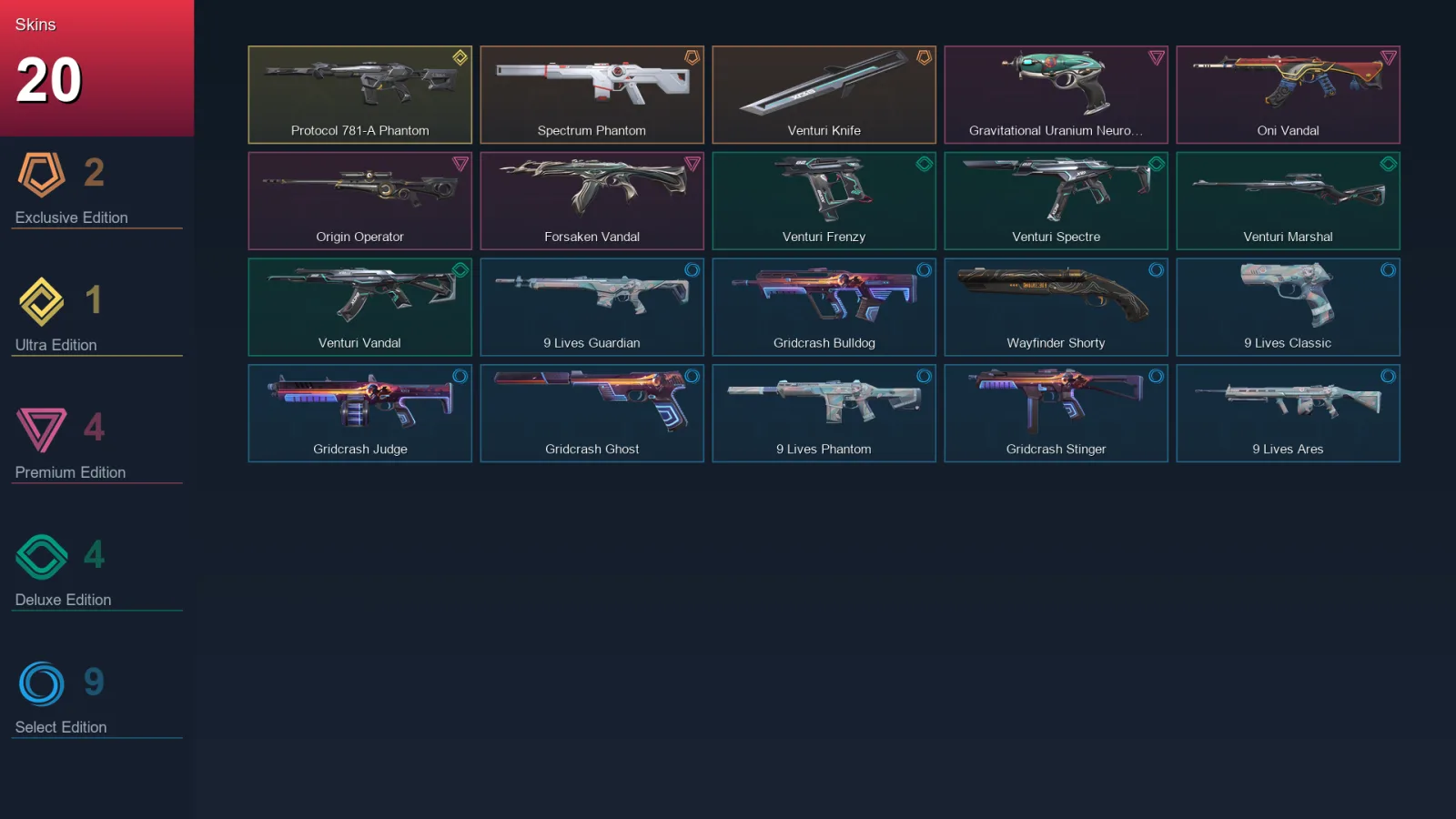 AP | Lv79 | Unranked | 20 Skin | 21 Agent | 34 Buddy