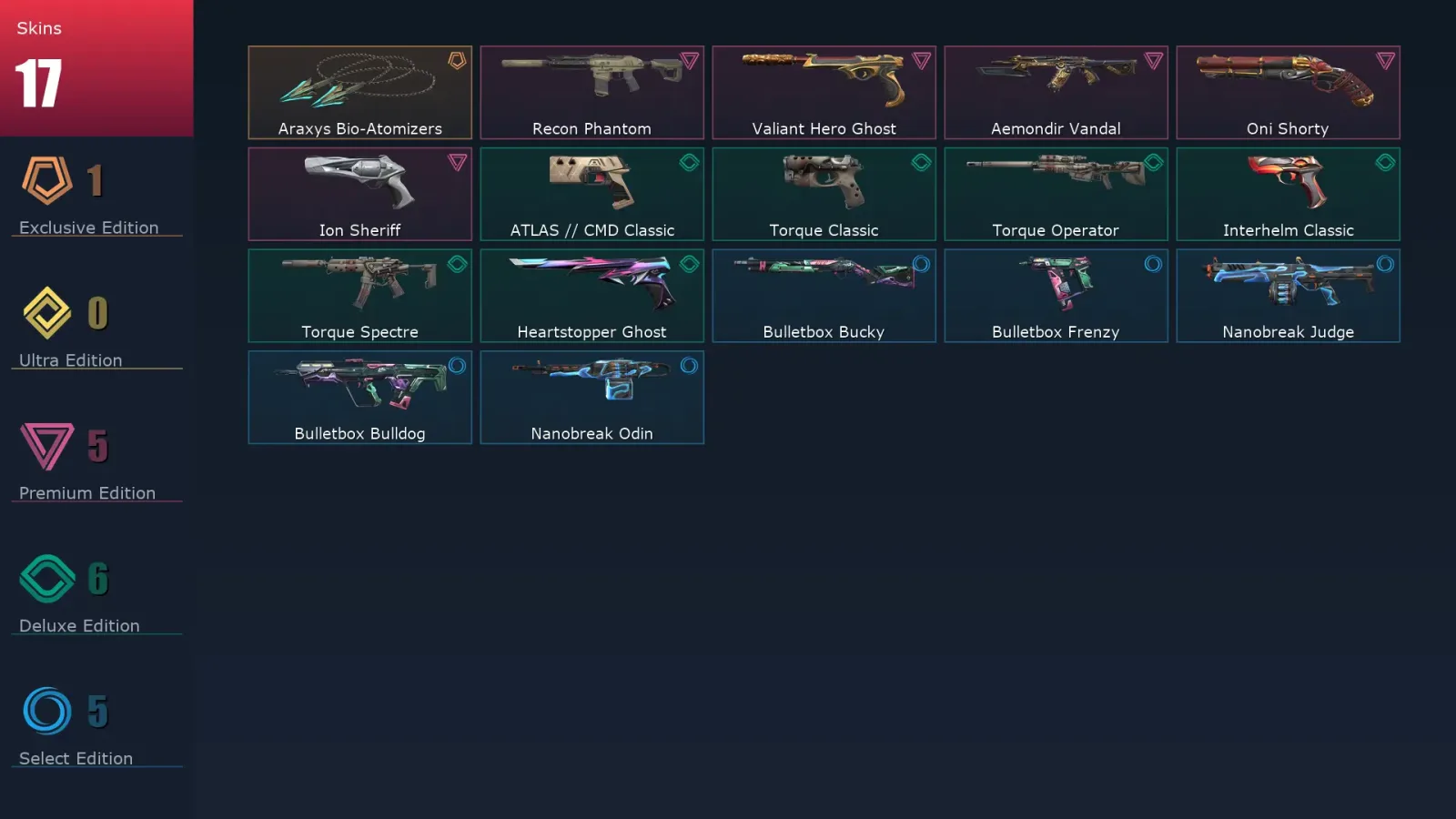 [Valorant] | EU | Level 74 | 22 Agents | 17 Skins — Valorant account