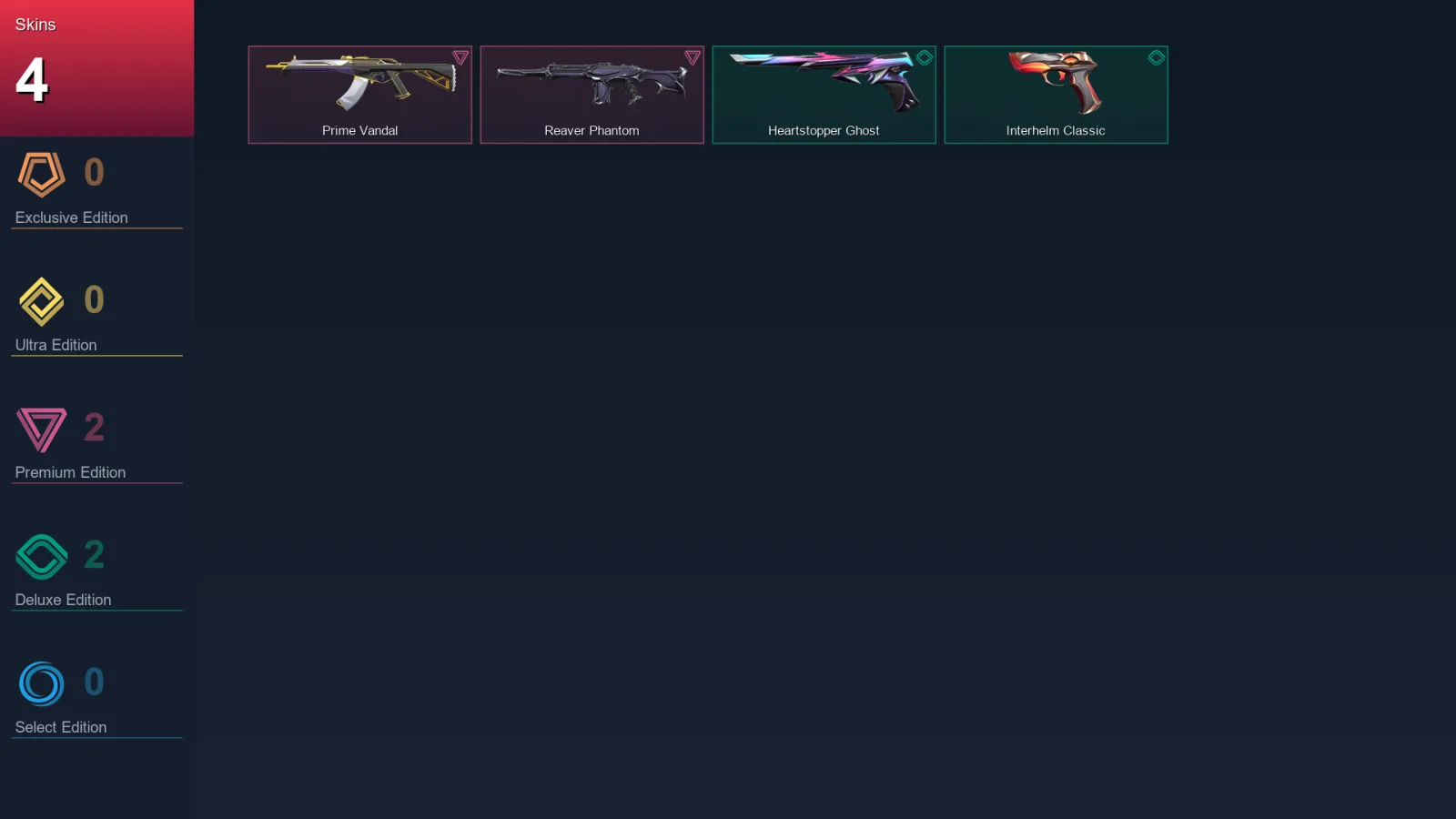 AP | Lv81 | Unranked | 4 Skin | 22 Agent | 36 Buddy — Valorant account