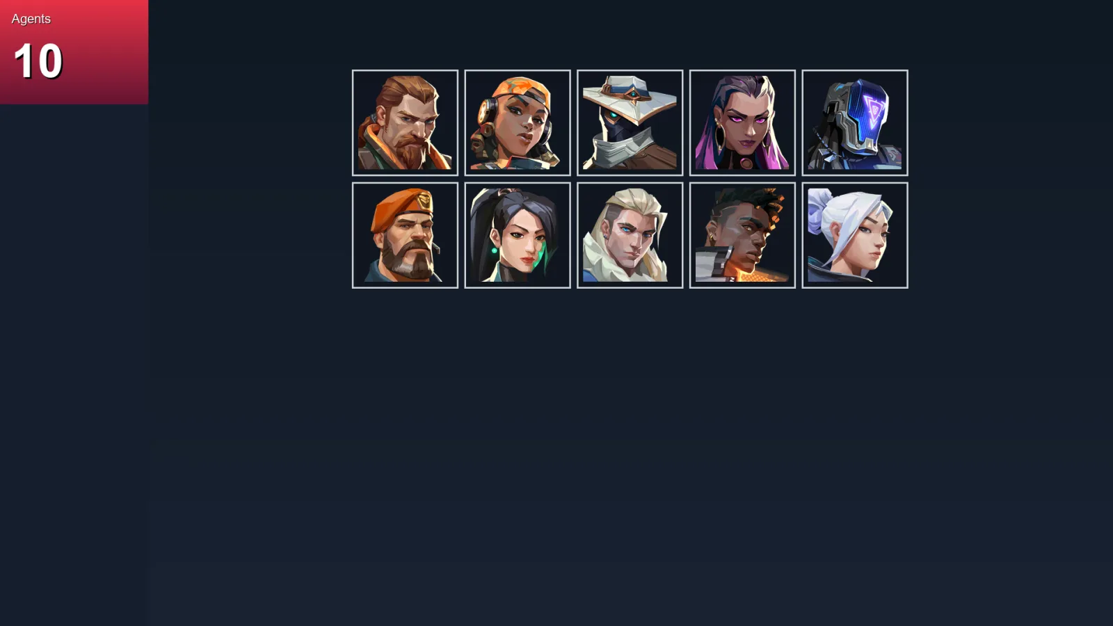 EU | Lv20 | Unranked | 6 Skin | 10 Agent | 5 Buddy