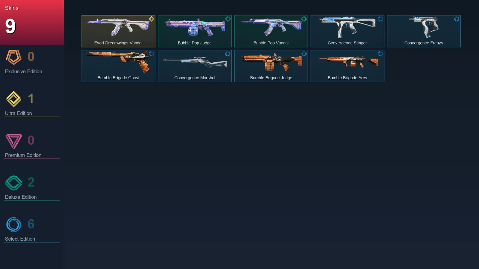 NA | Lv29 | Unranked | 9 Skin | 12 Agent | 12 Buddy