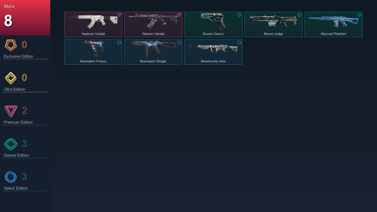 EU | Lv32 | Unranked | 8 Skin | 10 Agent | 10 Buddy