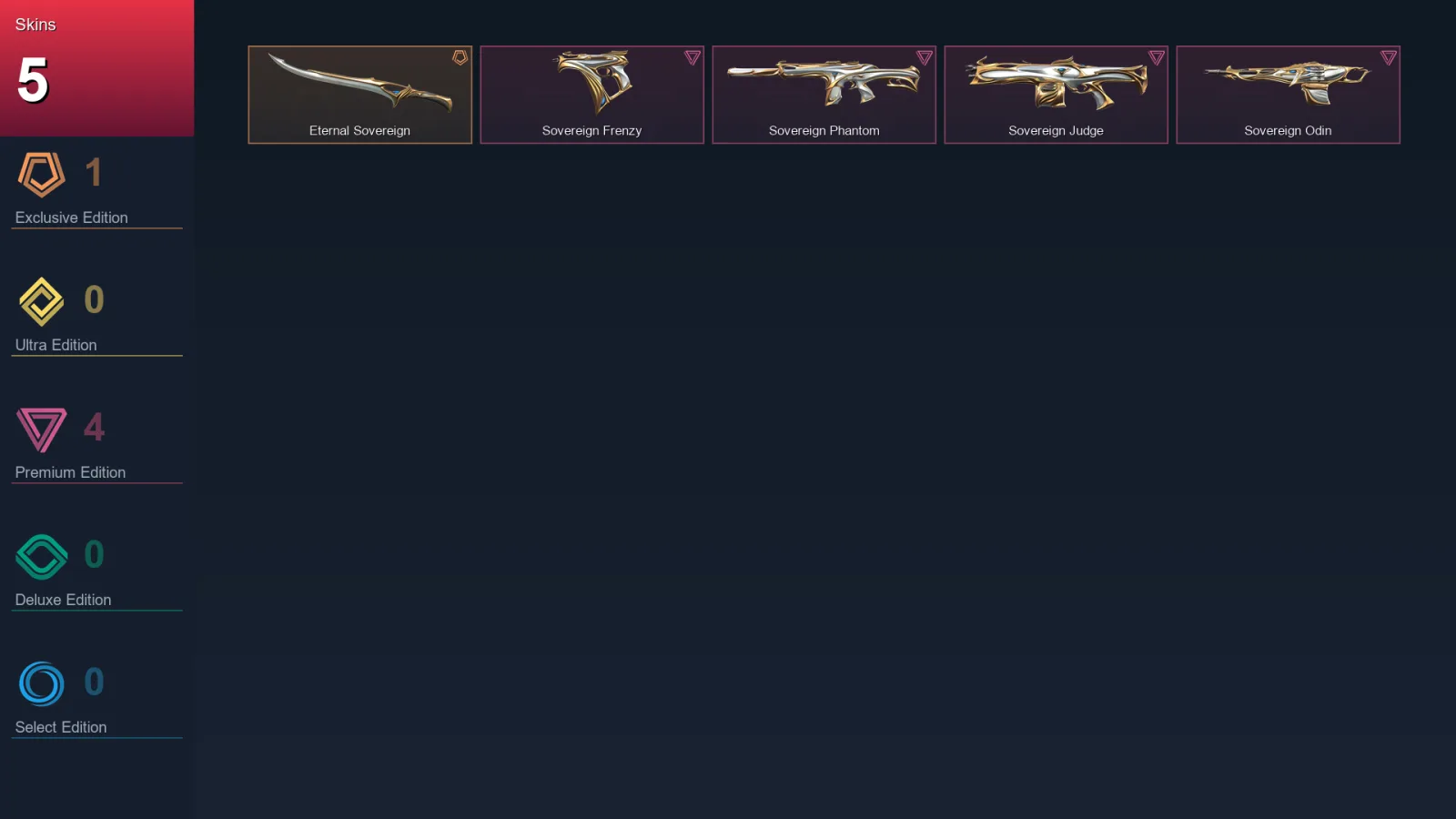EU | Lv23 | Unranked | 5 Skin | 9 Agent | 7 Buddy