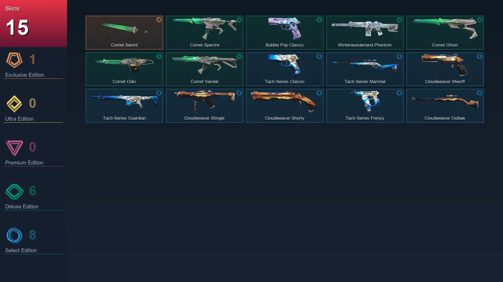 AP | Lv65 | Unranked | 15 Skin | 23 Agent | 26 Buddy — Valorant account