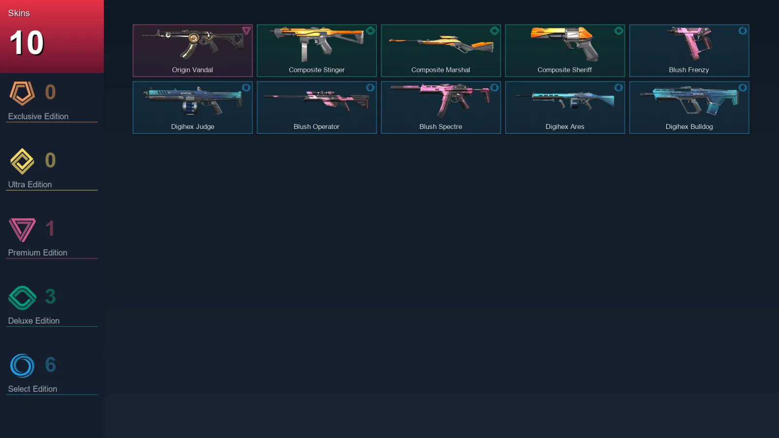 AP | Lv37 | Unranked | 10 Skin | 12 Agent | 16 Buddy