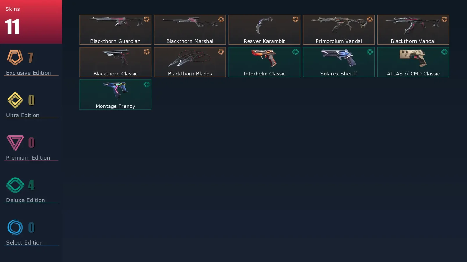 [Valorant] | EU | Level 90 | 25 Agents | 11 Skins
