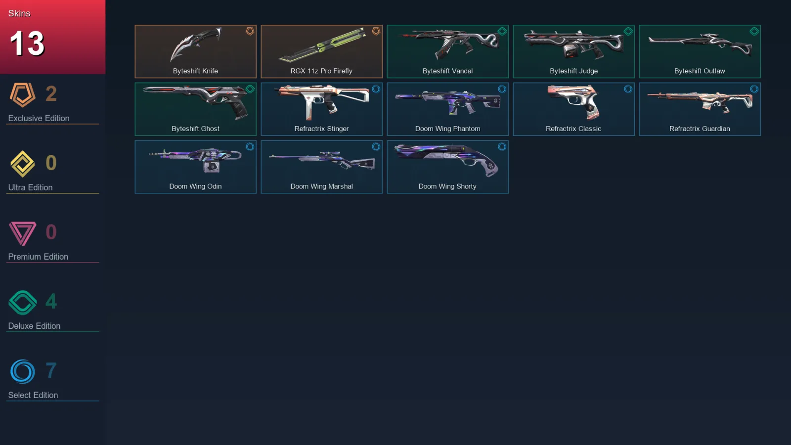 EU | Lv40 | Unranked | 13 Skin | 13 Agent | 23 Buddy