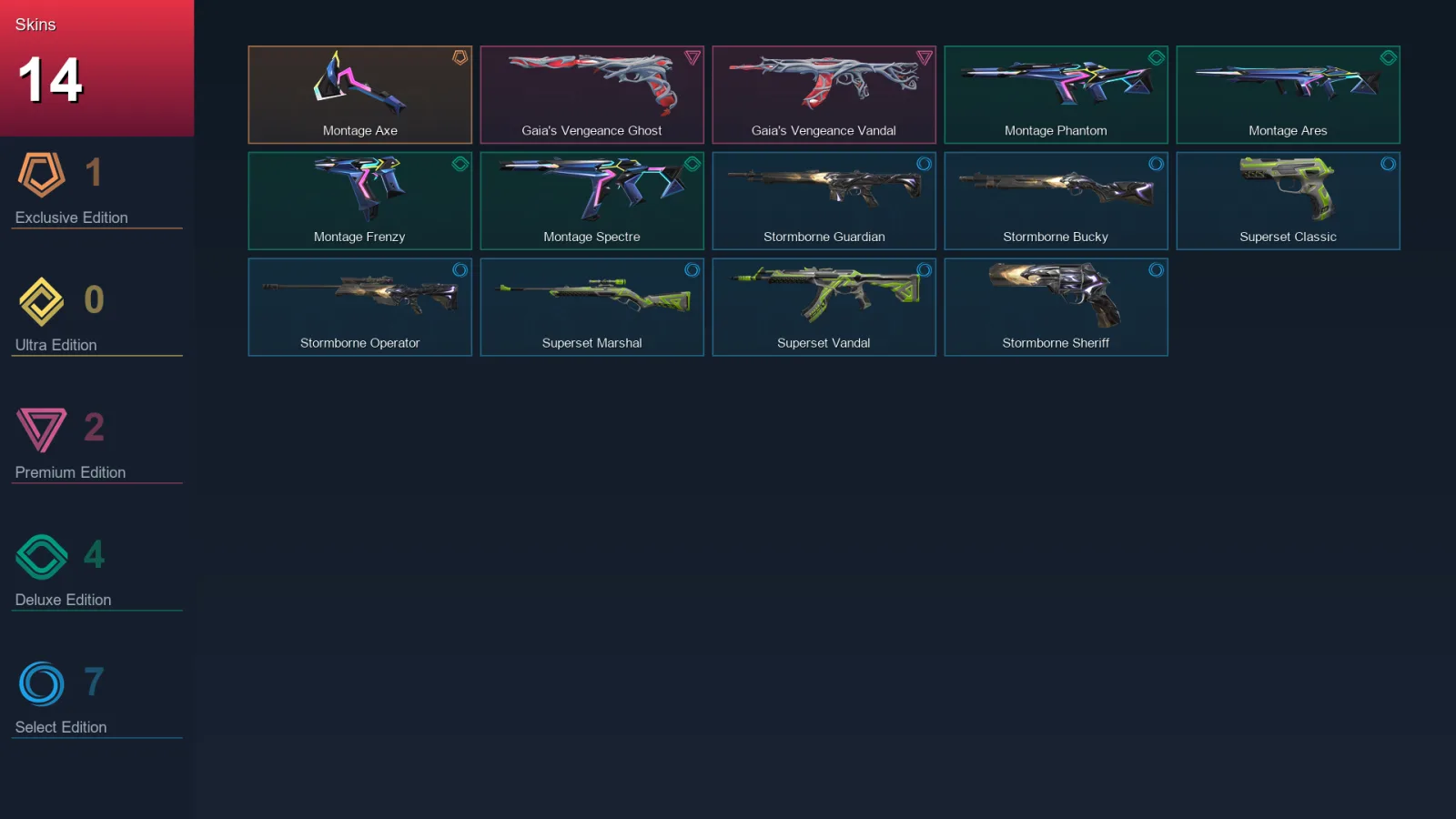 BR | Lv29 | Unranked | 14 Skin | 10 Agent | 12 Buddy — Unranked / Smurf Valorant