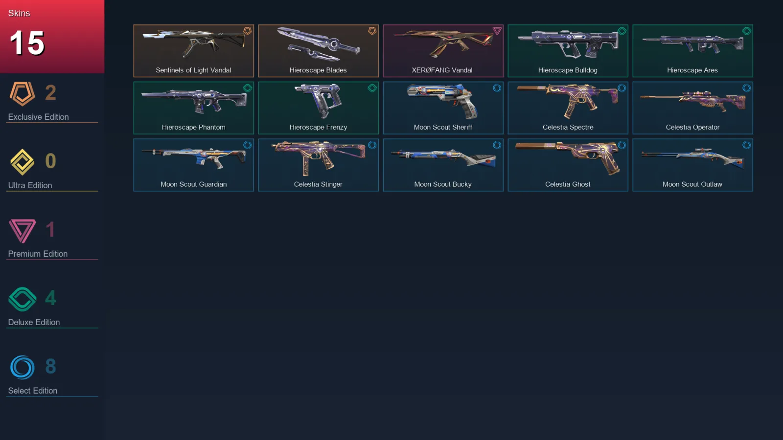 EU | Lv33 | Unranked | 15 Skin | 11 Agent | 15 Buddy — Valorant account