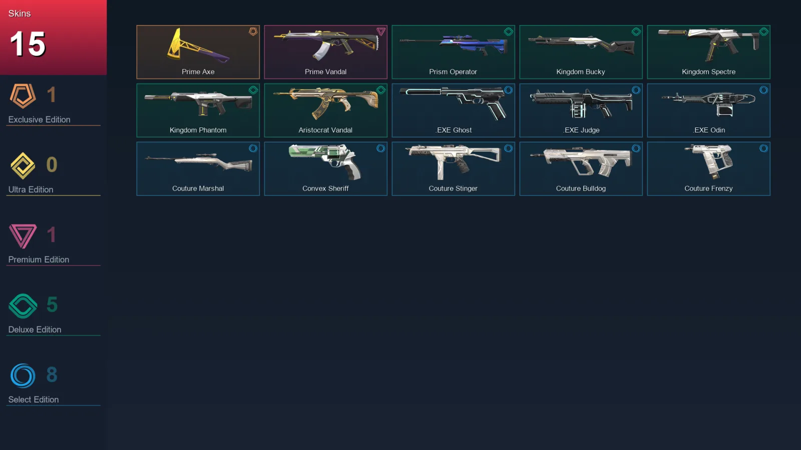 EU | Lv24 | Unranked | 15 Skin | 9 Agent | 14 Buddy — Valorant account