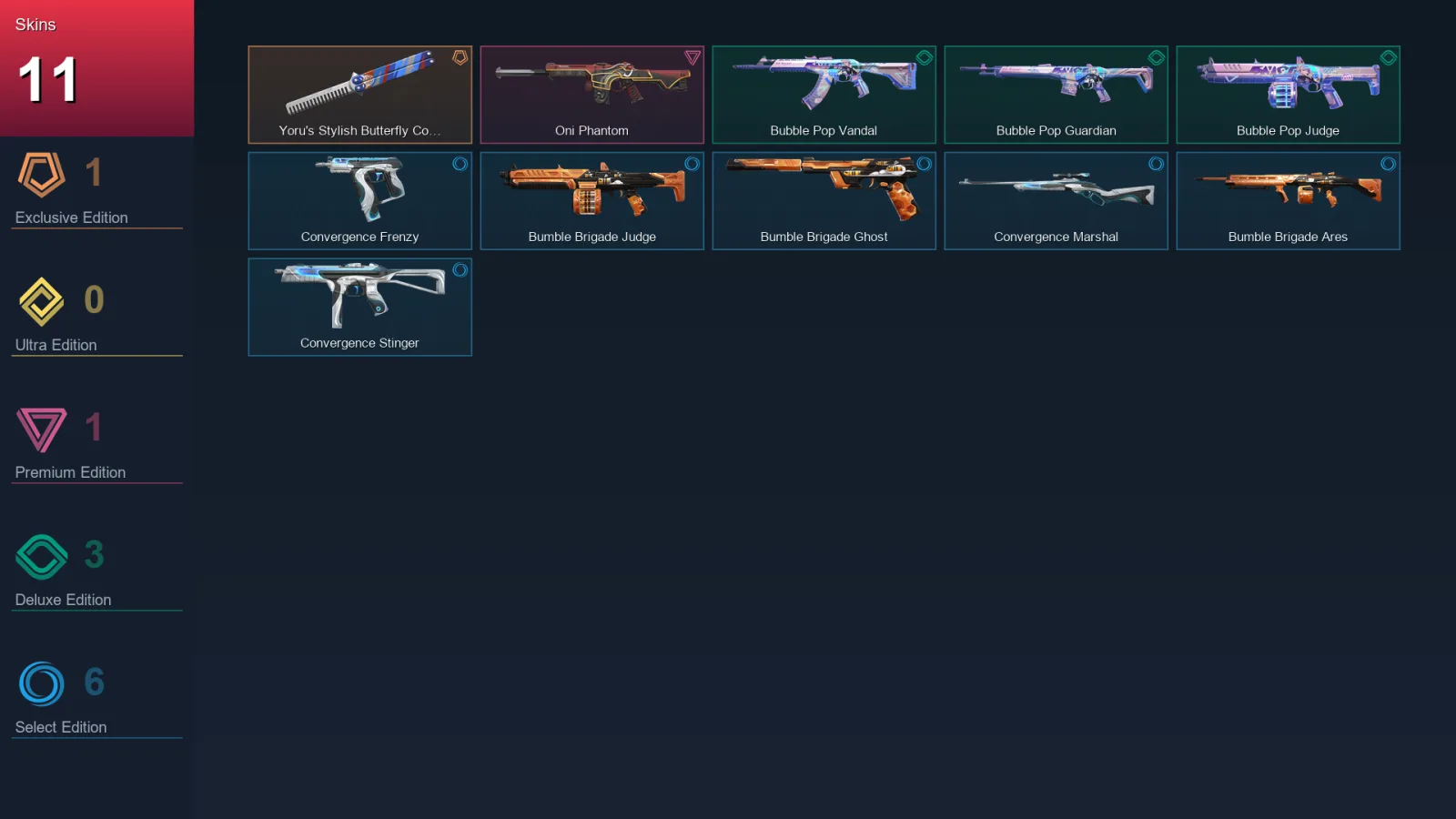 NA | Lv27 | Unranked | 11 Skin | 9 Agent | 10 Buddy — Valorant account