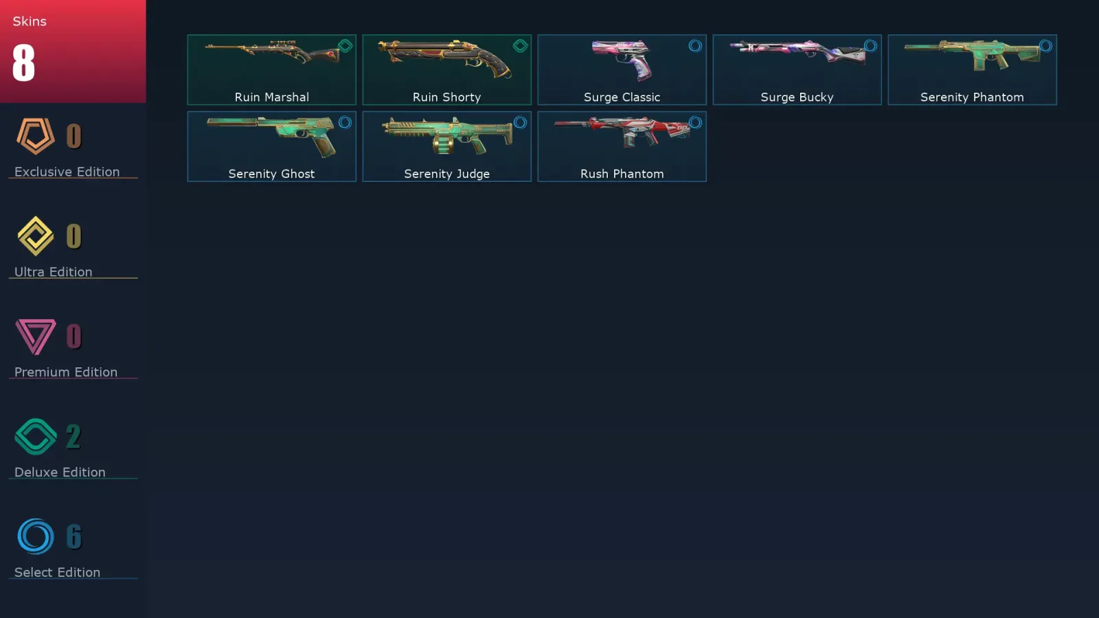 [Valorant] | EU | Level 20 | 8 Agents | 8 Skins — Valorant account