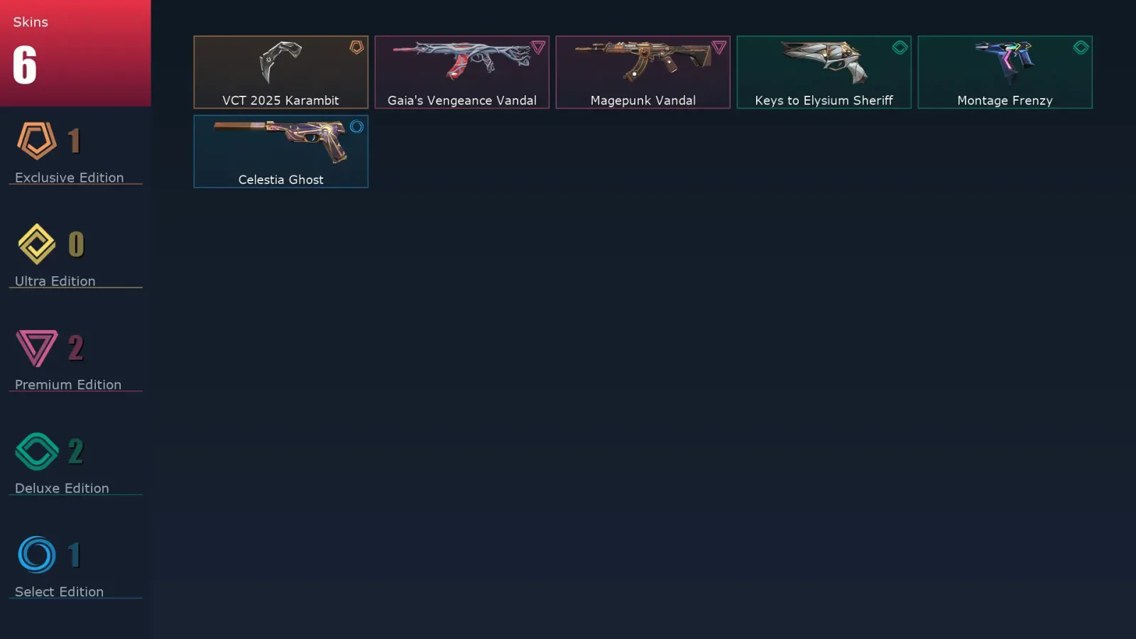 [Valorant] | EU | Level 1 | Radiant | 27 Agents | 6 Skins