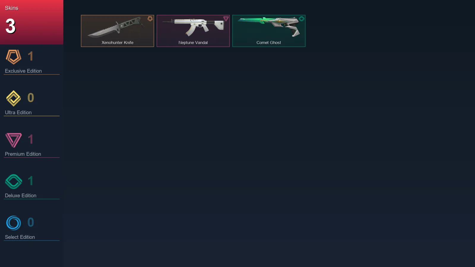 AP | Lv53 | Unranked | 3 Skin | 20 Agent | 27 Buddy