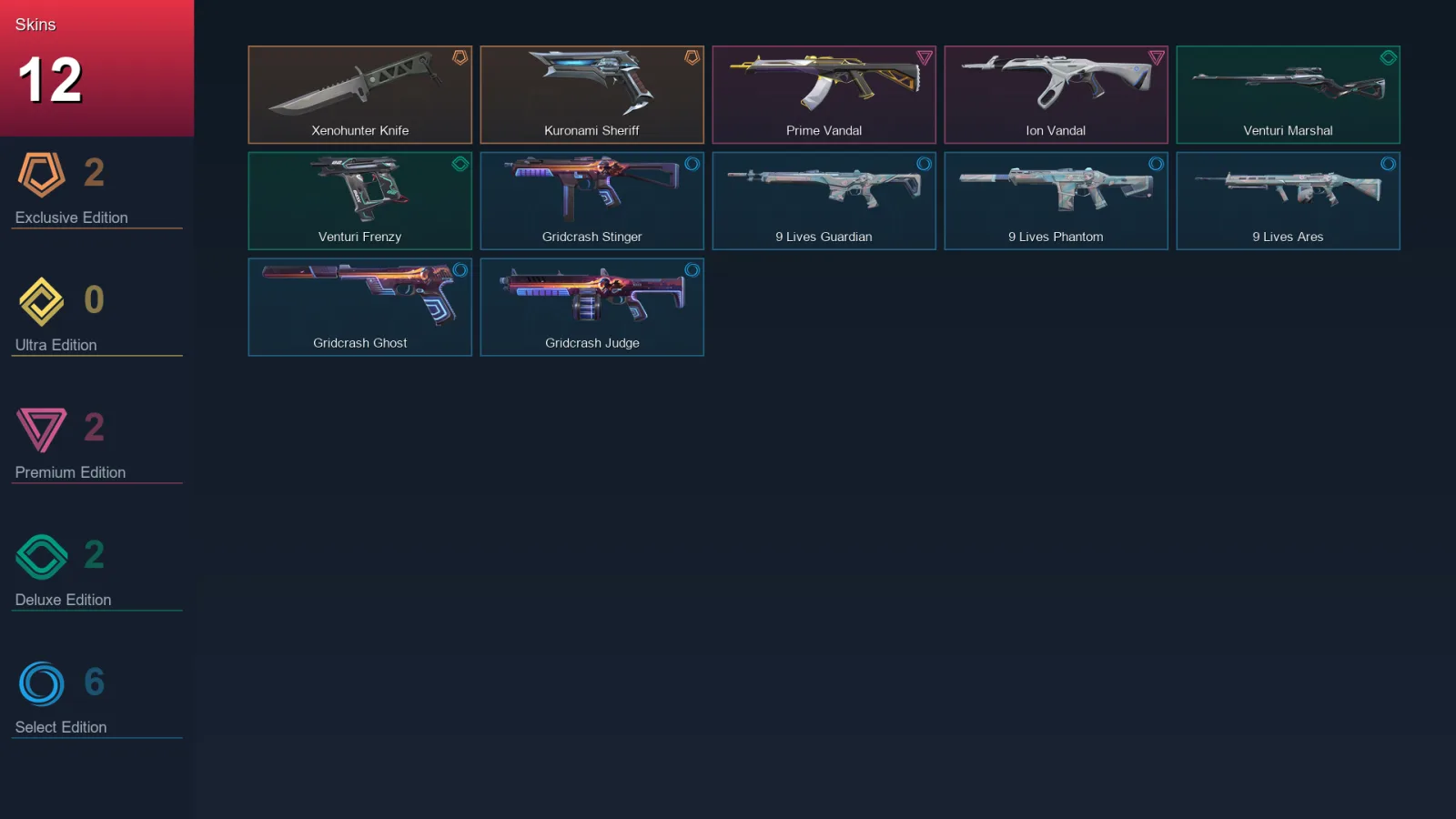 EU | Lv89 | Unranked | 12 Skin | 24 Agent | 39 Buddy